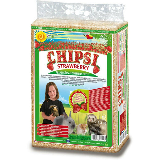 Chipsi Strawberry Hobelspäne 60l