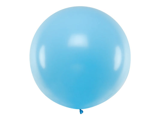 Jumbo Ballon Hellblau