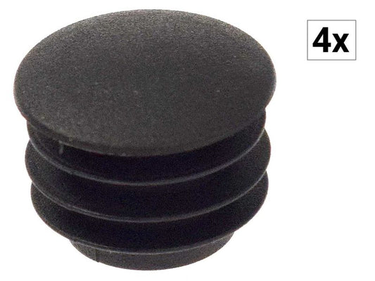 BERG Lamellenstopfen für Buddy/Rally, Rundrohr 18x14-17 x 11 mm, 4 Stück