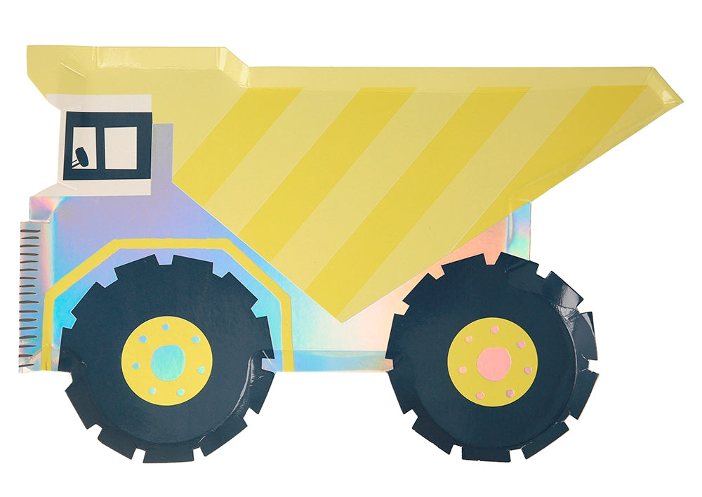 Baustelle Pappteller