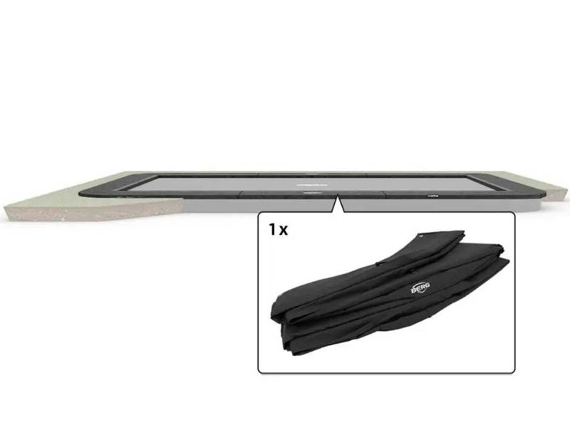 BERG Schutzrand für Ultim Champion 500 Trampoline, grau