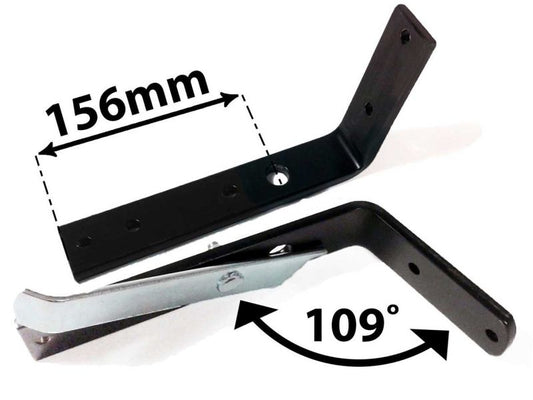 BERG Kotflügelhalter 400, 71° für Pedal-Gokarts