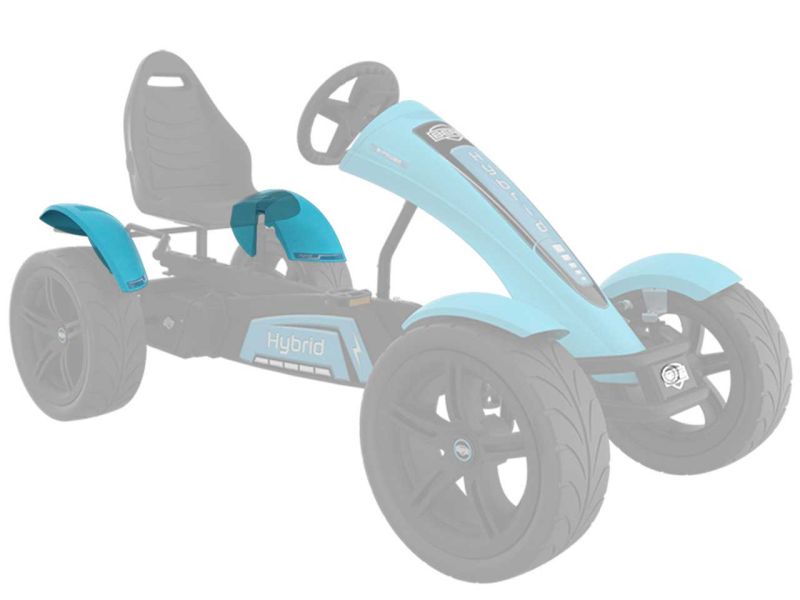 BERG Kotflügel-Set hinten 71°, Hybrid