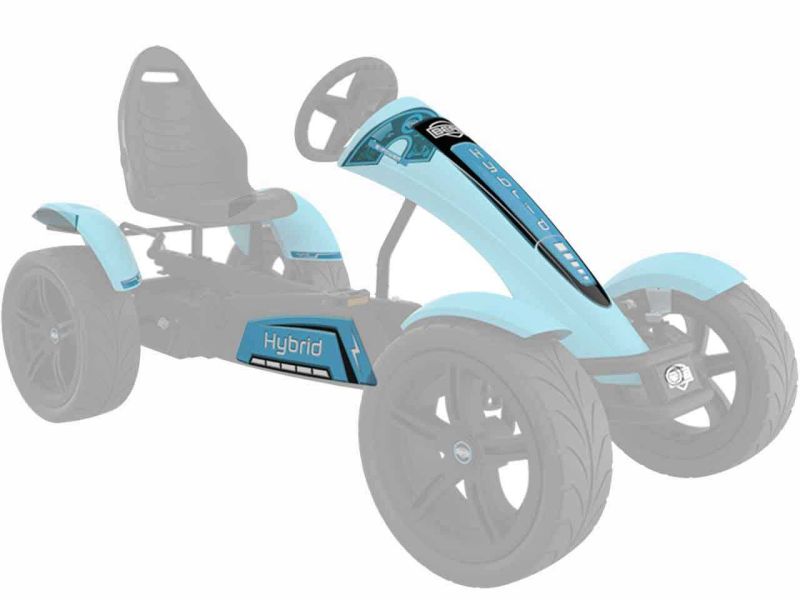 BERG Aufkleber-Set für XL Hybrid Pedal-Gokarts