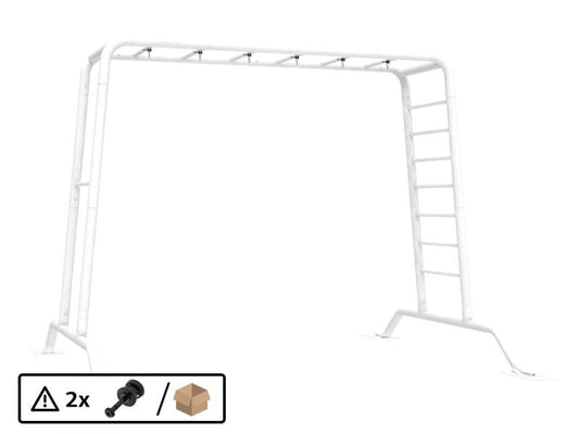 BERG PlayBase Gleitbuchse für Karabineraufhängung, mit Schraube, 2 Stück