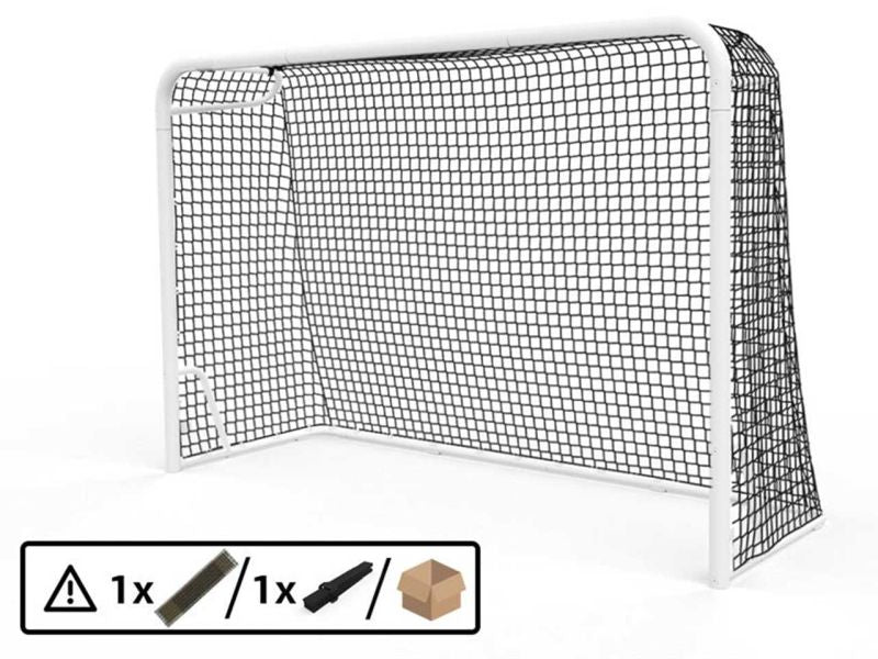 BERG Netz mit Netzgurt für Fußballtor L