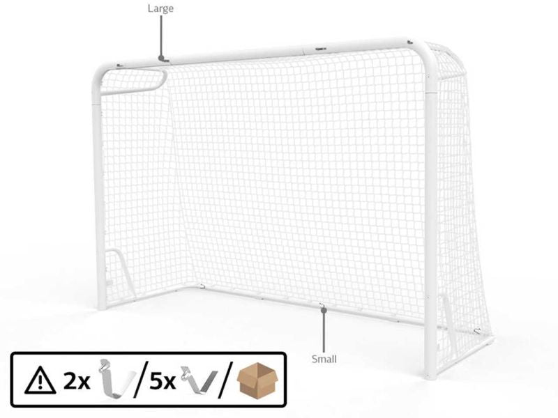 BERG Federclip-Satz für Fußballtor, 7 Stück