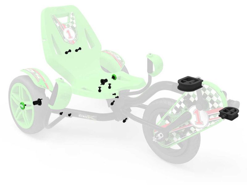 BERG Street-X Montage-Set, bis Baujahr 2021