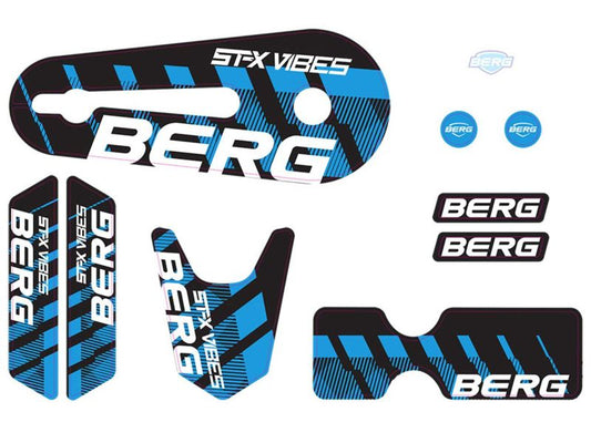 BERG Street-X Vibes Aufkleber-Set