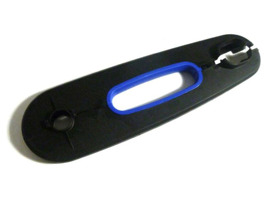 BERG Kettenkasten für Buddy Blue Pedal-Gokart, schwarz/blau, vorne