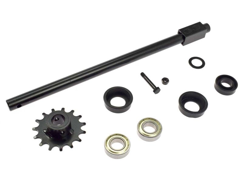 BERG Hinterachse für Buddy/Choppy Pedal-Gokart, komplett inkl. Zahnrad