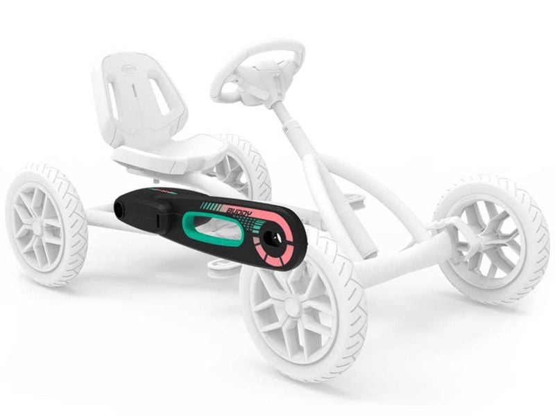 BERG Kettenkasten für Buddy Lua 2.0 Pedal-Gokart, grün/rosa, komplett