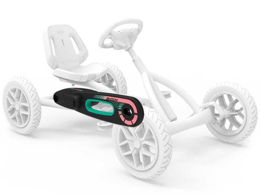 BERG Kettenkasten für Buddy Lua 2.0 Pedal-Gokart, grün/rosa, komplett
