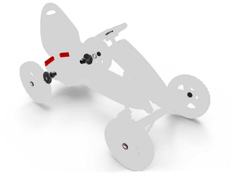 BERG Rally Force Kunststoffteile-Set für Pedal-Gokart, 12-tlg.