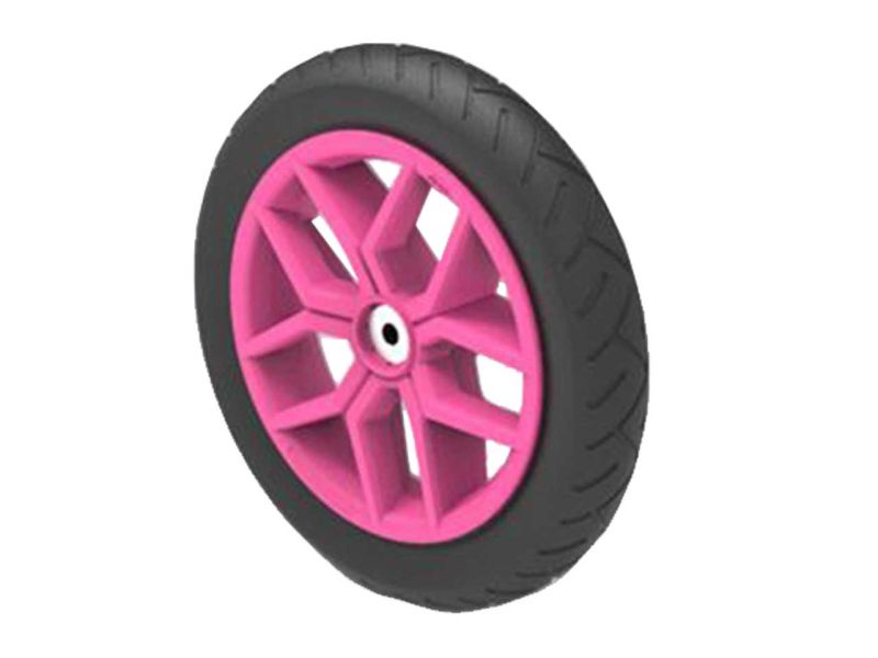 BERG Rad für Buddy White 2.0 Pedal-Gokart, 12.5x2.25-8, Slick, pink