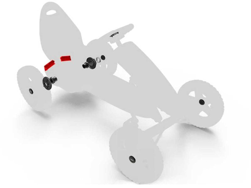 BERG Rally Jeep® Adventure Kunststoffteile-Set, 12-tlg.