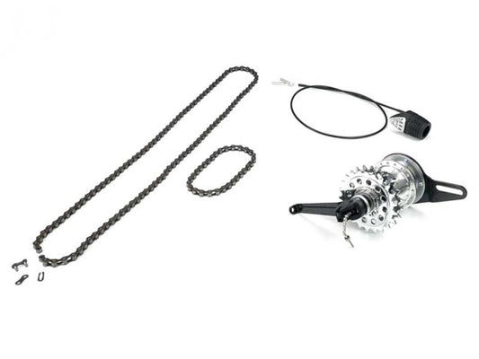 BERG Umbausatz für Pedal-Gokart-Serie Rally 2.0