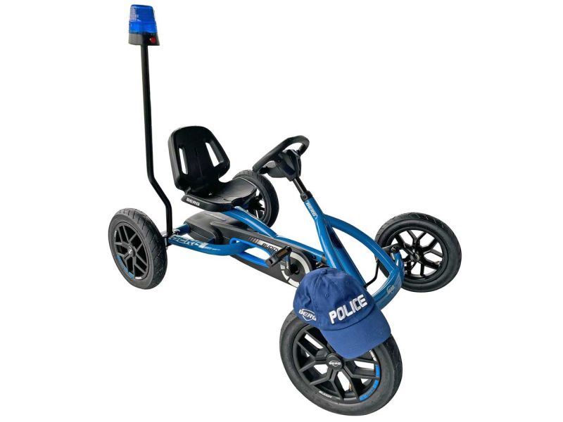BERG Buddy Blue 2.0 Pedal-Gokart ? Exklusive Spielheld Edition »Polizei«