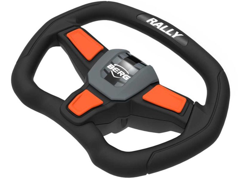 BERG Lenkrad für Rally NRG Orange 2.0 Pedal-Gokarts