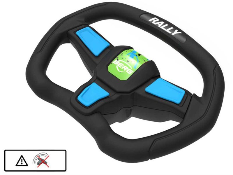 BERG Lenkrad für Rally DRT Green 2.0 Pedal-Gokarts