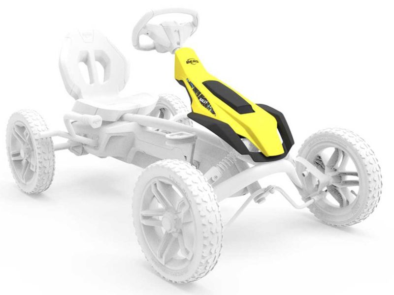 BERG Spoiler für Rally DRT Yellow 2.0 Pedal-Gokarts mit 3-Gang-Schaltung