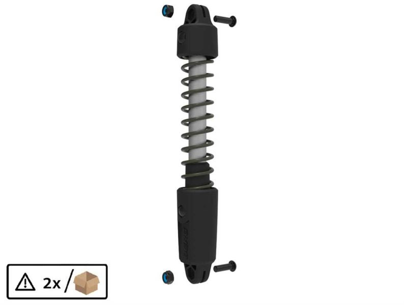 BERG Federbein-Design-Set für Rally Jeep Cherokee 2.0 Pedal-Gokarts, grün