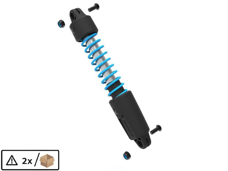 BERG Federbein-Design-Set für Rally APX Blue und DRT Black 2.0 Pedal-Gokarts, blau