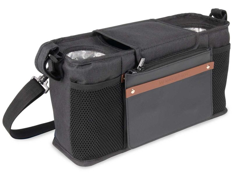 Wonderfold Elternkonsole mit 2 isolierten Getränkehaltern