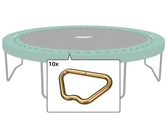 BERG Federösen für Champion/Elite Sprungtuch, TwinSpring (10x)