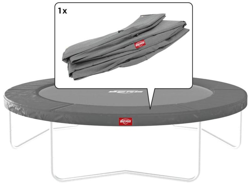 BERG Schutzrand für Favorit Regular 200 Trampoline, grau
