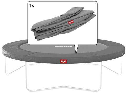BERG Schutzrand für Favorit Regular 200 Trampoline, grau