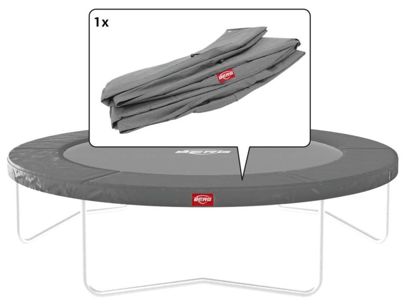 BERG Schutzrand für Favorit Regular 270 Trampoline, grau