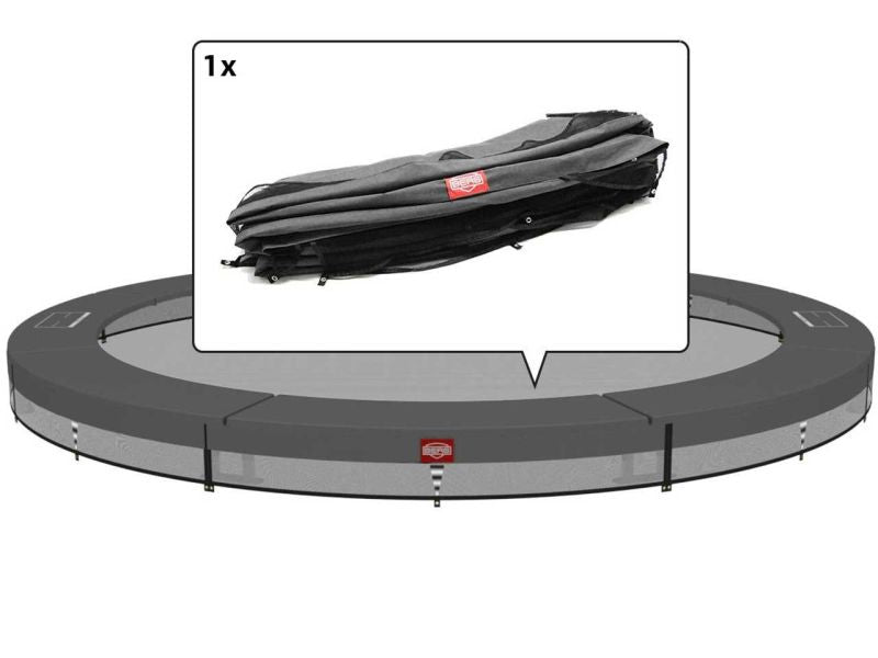 BERG Schutzrand für Champion InGround 330 Trampoline, grau