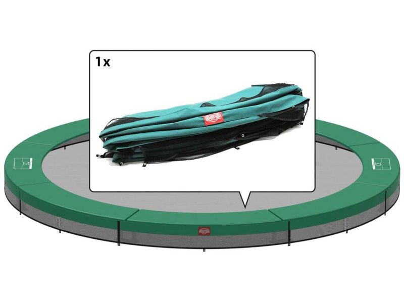 BERG Schutzrand für Favorit InGround 380 Trampoline, grün