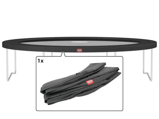 BERG Schutzrand für Favorit Regular 380 Trampolin, grau