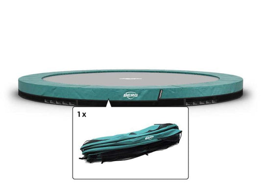 BERG Schutzrand für Champion InGround 380 Trampoline, grün