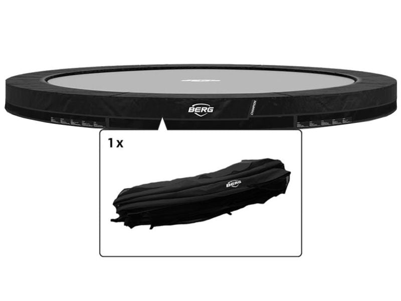 BERG Schutzrand für Champion InGround 380 Trampoline, schwarz, ab Baujahr 2022