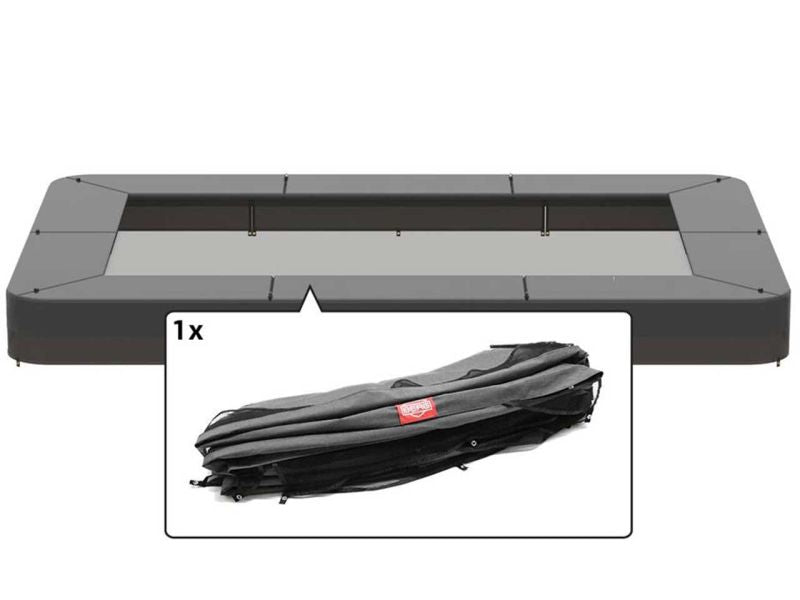 BERG Schutzrand für Ultim Champion InGround 330 Trampoline, grau, bis Bj. 2021