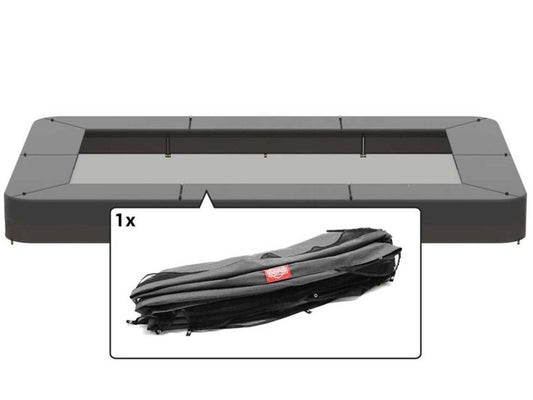 BERG Schutzrand für Ultim Champion InGround 330 Trampoline, grau, bis Bj. 2021