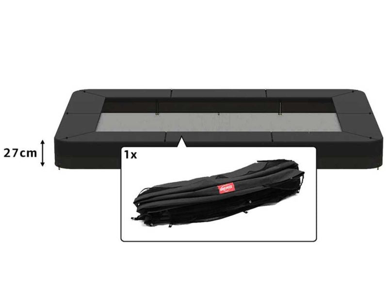 BERG Schutzrand für Ultim Champion InGround 330 Trampoline, schwarz, bis Bj. 2021