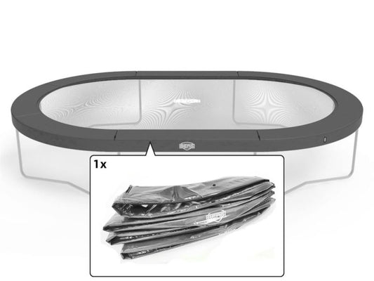 BERG Schutzrand für Grand Elite Regular 520 Trampoline, grau, bis Bj. 2021