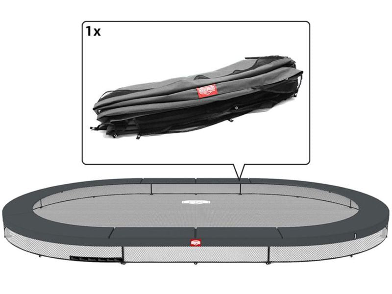 BERG Schutzrand für Grand Favorit InGround 520 Trampoline, grau