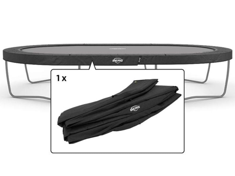 BERG Schutzrand für Grand Elite Regular 520 Trampoline, grau, ab Bj. 2022