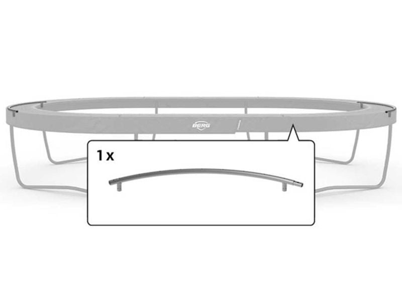 BERG Oberer Rahmen für Grand Champion Trampoline 520 mit Fußelement, seitlicher Rahmen, geschweißt