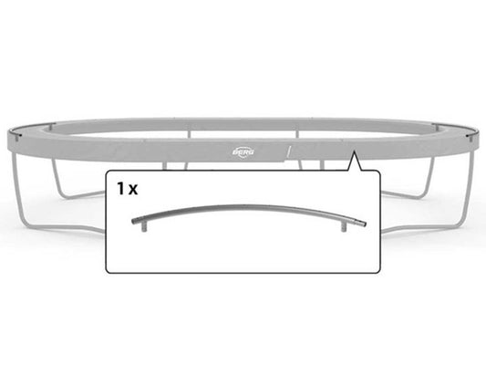 BERG Oberer Rahmen für Grand Champion Trampoline 520 mit Fußelement, seitlicher Rahmen, geschweißt