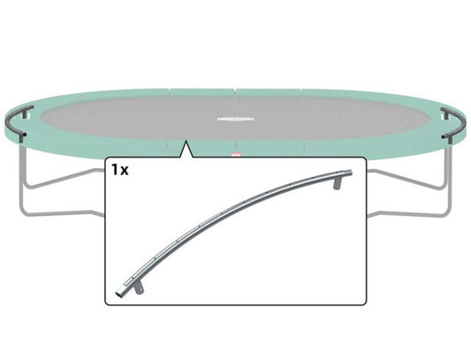 BERG Oberer Rahmen für Grand Champion Trampoline 350 mit Fußelement, seitlicher Rahmen, geschweißt