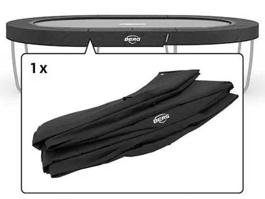 BERG Schutzrand für Grand Champion Regular 350 Trampoline, grau