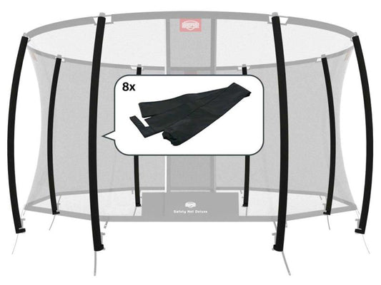 BERG Schutzhüllen für Schaumstoffschutz des Sicherheitsnetz Deluxe, 8-tlg.