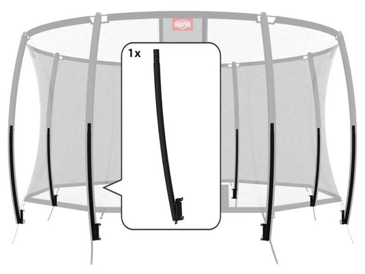 BERG Unteres Rohr für Sicherheitsnetz Deluxe, geschweißt, einzeln