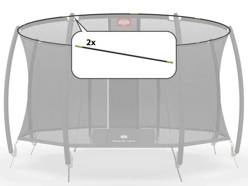 BERG Fiberglasstangen für Sicherheitsnetz T-Serie 330, 2-tlg.
